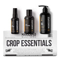 Manscaped Crop Essentials, Male Care Hygiene bundle, Includes Invigorating Body Wash, Moisturizing Ball Deodorant, High performance body Toner (pH balanced) plus FREE Disposable shaving mats