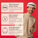 iRestore Laser Hair Growth System - FDA-Cleared Hair Loss Treatment & Treats Balding, Thinning Hair for Men and Women - Laser Hair Restoration Therapy Improves Hair Thickness, Volume, and Density by iRestore