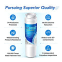 ICEPURE MSWF - Filtro de agua para frigorífico compatible con GE MSWF, 101820A, 101821B, RWF1500A, 3 unidades