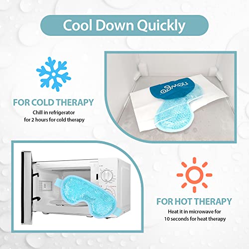 NEWGO Cooling Eye Mask for Migraines and Headache
