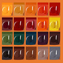 Beetles 20 Pcs Gel Nail Polish Kit-Cozy Campfire Fall Winter Orange Yellow Green Gel Nail Polish Set Colors Collection Soak Off LED Nail Lamp Base Top Coat Gel Nail Kit Christmas Thanksgiving Gifts