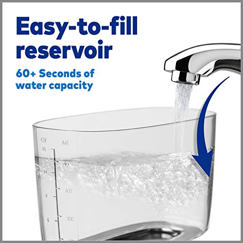 Waterpik - Hilo de agua para dientes, eléctrico portátil para viajes y hogar, Nano Plus, WP-320