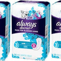 Discreto revestimientos de incontinencia, ultra delgado, longitud regular, 30 unidades