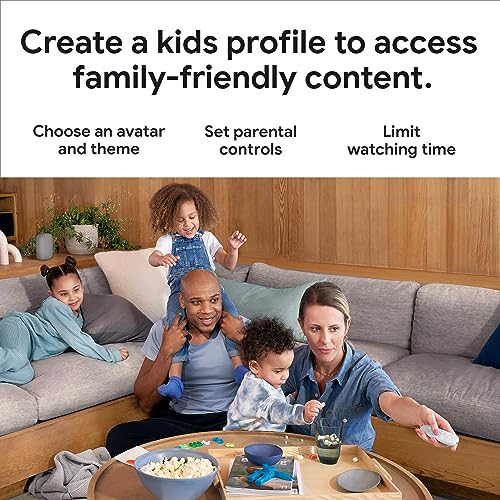 Chromecast with Google TV - Streaming Entertainment with Voice Search - Watch Movies, Shows, and Live TV