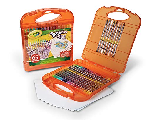 Crayola colección de lápices de colores de 208 unidades con páginas para colorear, exclusivo de Amazon, kit para colorear