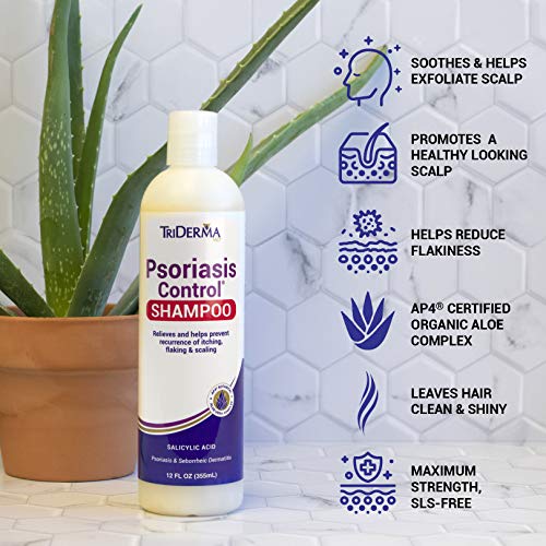 TriDerma Psoriasis Control Champú (12 fl oz)