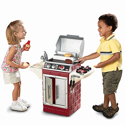 Little Tikes Backyard Barbeque Get out 'N Grill Juego de parrillada