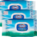 Clorox Disinfecting Bleach Free Cleaning Wipes, 75 Wipes, Pack Of 3 (Packaging May Vary)
