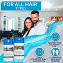 Juego de champu y acondicionador de biotina para el crecimiento del cabello Tratamiento de champu para perdida de cabello grueso Champu y acondicionador para cabello seco normal graso y tratado de color