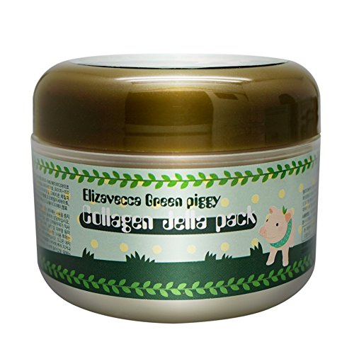 Elizavecca Elizavecca green piggy collagen jella pack pig mask for wrinkles intense hydration