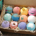 LifeAround2Angels Bath Bombs Gift Set 12 USA made Fizzies, Shea & Coco Butter Dry Skin Moisturize, Perfect for Bubble & Spa Bath. Handmade Birthday Mothers day Gifts idea For Her/Him, wife, girlfriend