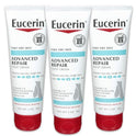 Eucerin Crema para pies intensa reparadora ligera sensación de luz 3 onzas (paquete de 3)