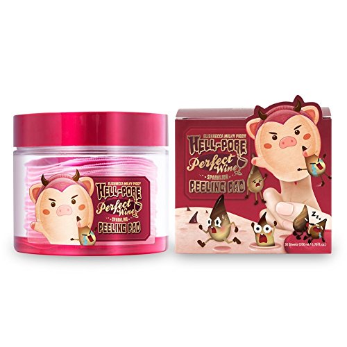 Elizavecca Milky Piggy Hell-Pore perfect wine sparkling peeling pad