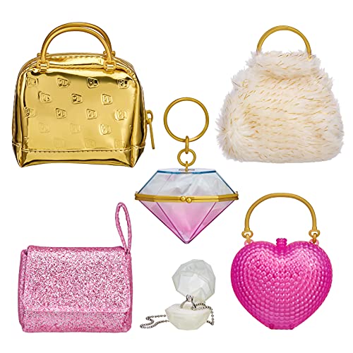 Real Littles Colección de microbolsos coleccionables, 5 Bolsas exclusivas, además de 17 sorpresas de Belleza en el Interior, Multicolor (25266)