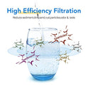 ICEPURE - Filtro de agua de carbón activado para sedimentos de 10 x 4.5 pulgadas, 1 micra compatible con Dupont WFHDC8001, serie EPM, CB-BB-10, GE FXHTC, GXWH40L, GXWH35F, GNWH38S, CTO10BB