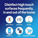 Clorox Disinfecting Bleach Free Cleaning Wipes, 75 Wipes, Pack Of 3 (Packaging May Vary)