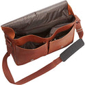 Kenneth Cole Risky Business Messenger Bag, Dark Brown, One Size