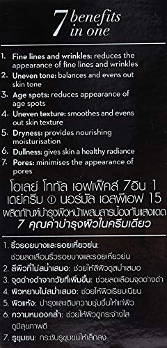 Olay Total Effects 7 en 1 Crema de día antienvejecimiento normal, SPF 15 50 gramos