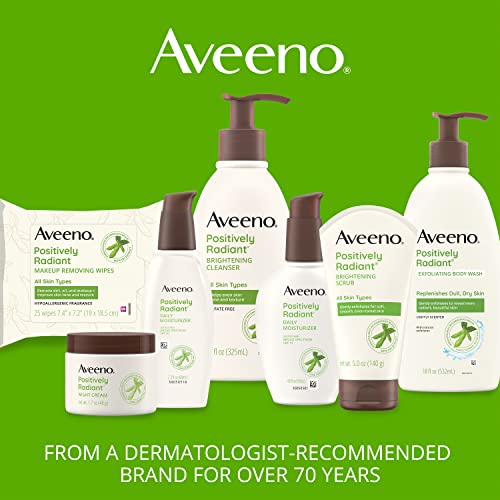 Aveeno Positively Radiant Skin Brightening Daily Scrub, 5 Onzas
