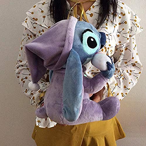 LFSLAS Lilo y Stitch Peluches Altura sentada 28 Cm Biberón Stitch Peluche Peluche Muñeca Suave para niños para Regalo