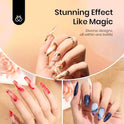 Beetles Nail Blooming Gel, 15ml Clear UV LED Blossom Gel Polish for Spreading Effect, Marble, Natural Stone, Watercolor, Floral Print Nail Art Design Manicure