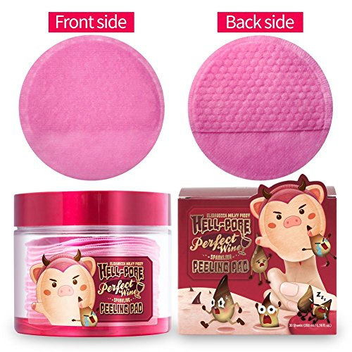 Elizavecca Milky Piggy Hell-Pore perfect wine sparkling peeling pad