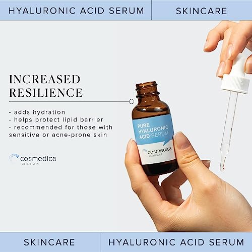 Cosmedica Skincare - Suero puro de ácido hialurónico - 2 oz (60 ml)
