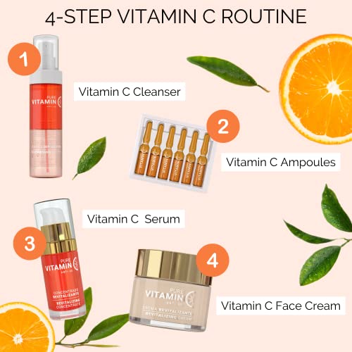 Noche Y Dia Night and Day Vitamin C Revitalizing Concentrate Serum for Face with Bitter Orange, Lemon, & Kiwi Seed 1.02 fl oz