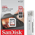 SanDisk Ultra SDSDSDUNC-016G-GN6IN - Tarjeta de Memoria SDHC UHS-I (16 GB, Clase 10, hasta 80 MB/s)