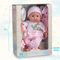 JC Toys Berenguer Boutique - Muñeca de bebé (38,1 cm), Color Rosa