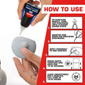 Loctite Super Glue Ultra Gel Control - Botella de 1.5 onzas líquidas