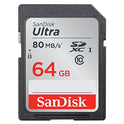 SanDisk Ultra SDSDSDUNC-016G-GN6IN - Tarjeta de Memoria SDHC UHS-I (16 GB, Clase 10, hasta 80 MB/s)