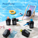 Beetles Gel Nail Polish Set - Pool Party Collection 6 Colors Turquoise Purple Blue Pink Neon Gel Polish Kit Rainbow Yellow Green Nail Gel Polish Soak Off LED Lamp DIY Home Salon Nail Art Gift