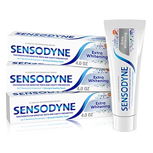 Pasta dental Sensodyne Rapid Relief Sensitivity para dientes sensibles, 4 oz (3 unidades)