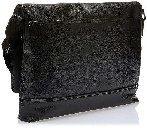 Kenneth Cole Reaction Grand Central - Bolso bandolera de piel vegana para portátil y tablet