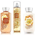 Bath & Body Works ~ Signature Collection ~ Warm Vanilla Sugar ~ Shower Gel ~ Fine Fragrance Mist & Body Lotion ~ Trio Gift Set