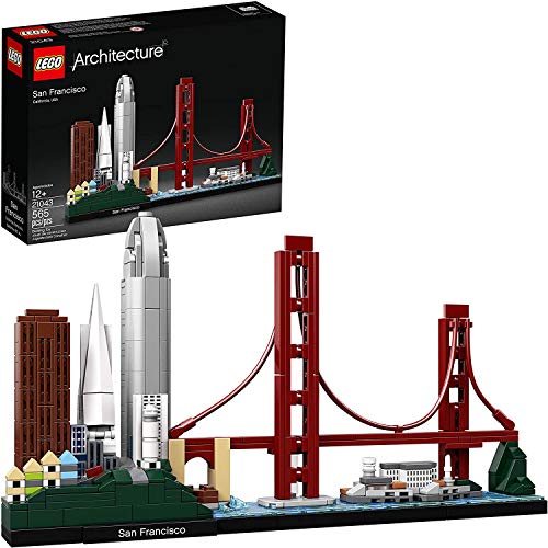 Kit de construcción Lego Architecture Skyline Collection (565 Elementos): San Francisco (21043)