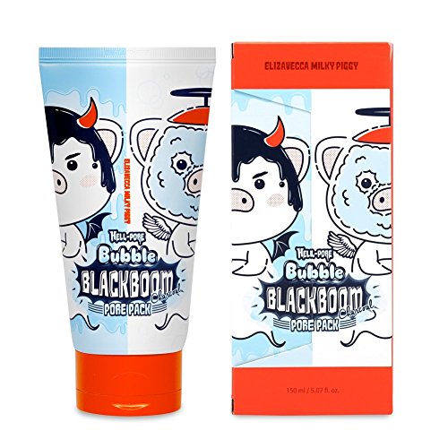 Elizavecca Elizavecca milky piggy hell pore bubble blackboom charcoal cleansing and remove sebum pore pack