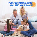 PUREPLUS Filtro de sedimentos plisado para toda la casa de 10 x 4.5 pulgadas para agua de pozo, cartucho de repuesto para GE FXHSC, Culligan R50-BBSA, Pentek R50-BB, DuPont WFHDC3001, American Plumber W50PEHD, GXWH40L, paquete de 3 unidades