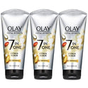 Face Wash by Olay, Total Effects Citrus Facial Cleanser and Scrub, 5.0 Ounces (Pack of 3), package may vary