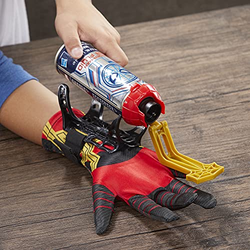 Marvel Spider-Man Super Web Slinger, Redes de Disparos 2 en 1 o Agua, Juguete de Disparo de Red Spider-Man, Juguetes de Juego de rol, Juguetes de Spider-Man para niños y niñas de 5 años
