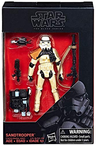 Hasbro Star Wars 2017 The Black Series Sandtrooper Action Figure 3.75 Inches