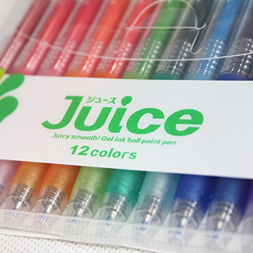 Pilot Juice Bolígrafo de tinta de gel, 0.38 mm, juego de 12 colores, Standart