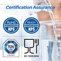 ICEPURE Filtro de repuesto de 5 micras para toda la casa 84637, WPX5BB97P, PC10, 355214-45, 355215-45, WP10BB97P, WP5BB97P, 2 unidades