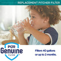 PUR Ultimate Lead Reduction Pitcher Replacement Water Filter