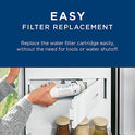 GE XWFE Filtro de agua para refrigerador | Certificado para reducir el plomo, el azufre y más de 50 impurezas | Reemplaza cada 6 meses para obtener los mejores resultados | Paquete de 1