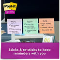 Post-it Super Sticky Pop-up Notes, 4 in x 4 in, Mulberry, Lined, 5 Pads/Pack