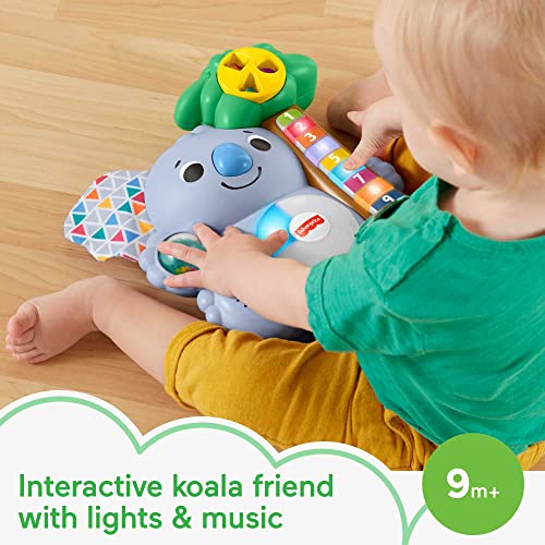 Fisher-Price Linkimals - Koala - Juguete de Aprendizaje Musical con Luces y Canciones para bebés y niños pequeños de 9 Meses en adelante