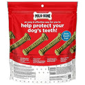 Milk-Bone Fresh Breath Cepillado Mastica golosinas dentales diarias para perros, reduce la acumulación de sarro, mantiene las encías saludables