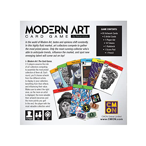 CMON Modern Art: El Juego de Cartas